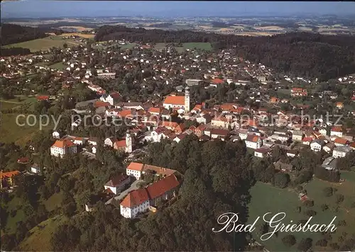 Bad Griesbach Rottal Altstadt Fliegeraufnahme  / Bad Griesbach i.Rottal /Passau LKR