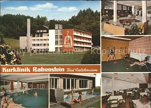 Bad Salzhausen Kurklinik Rabenstein  Kat. Nidda