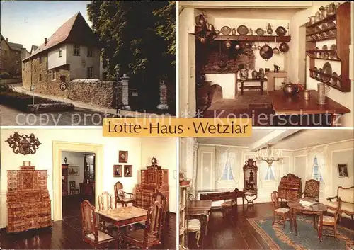 Wetzlar Lotte Haus Staedt Museum Kat. Wetzlar