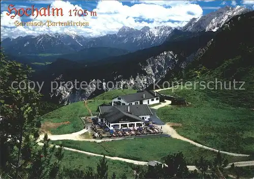 Garmisch Partenkirchen Hochalm Ferienhotel Haus Hammersbach Kat. Garmisch Partenkirchen