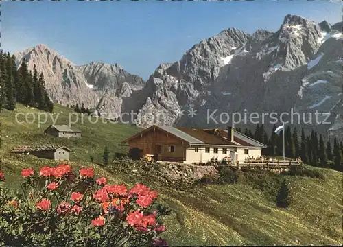 Hoher Goell Oberahornkaser Kuchler Goell Hohem Goell Kat. Berchtesgaden