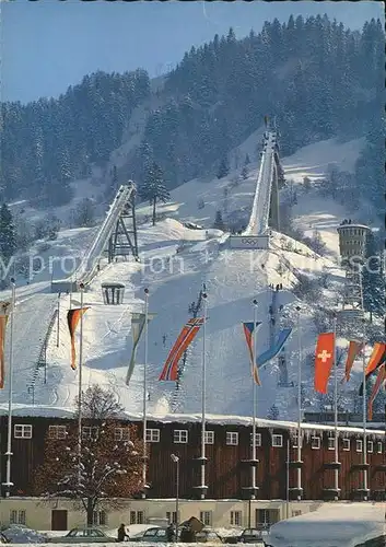 Garmisch Partenkirchen Olympia Skistation  Kat. Garmisch Partenkirchen