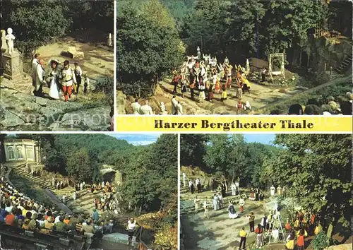 Thale Harz Harzer Bergtheater  Kat. Thale