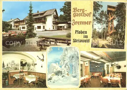 Pfaben Berggasthof G Zrenner Kat. Erbendorf