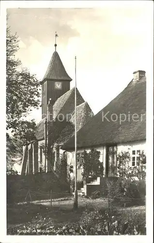 Middelhagen Ruegen Kirche Kat. Middelhagen Ruegen