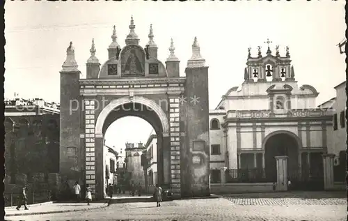 Sevilla Andalucia Arco de la Macarena y Basilica Kat. Sevilla 