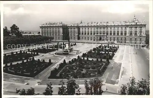 Madrid Spain Palacio Real Kat. Madrid