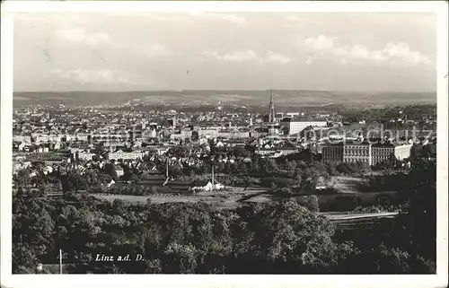 Linz Donau Panorama Kat. Linz