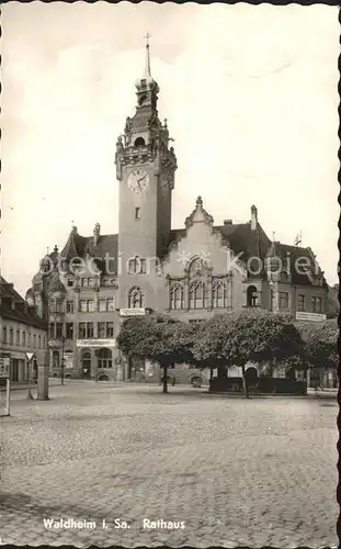 Waldheim Sachsen Rathaus Kat. Waldheim Sachsen