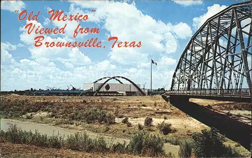 Brownsville Texas Rio Grande River Texas Gateway Kat. Brownsville