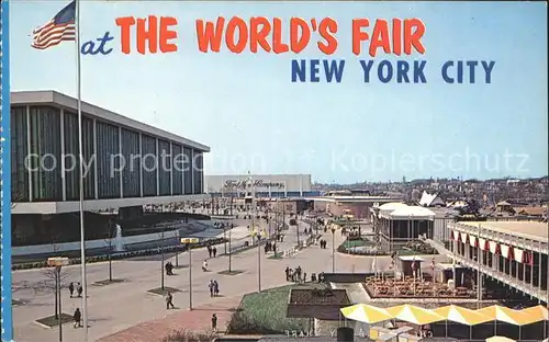 New York City Kennedy Circle At the Worlds Fair 64 / New York /