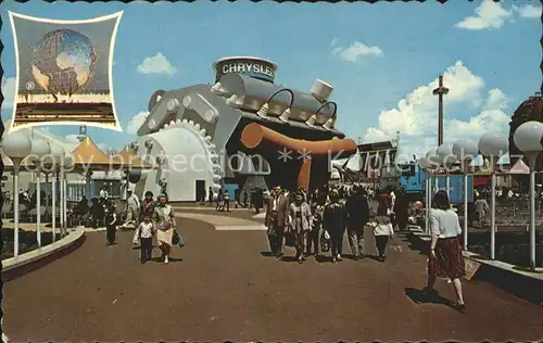 New York City Chrysler Corporation Exhibit at the Worlds Fair 64 / New York /