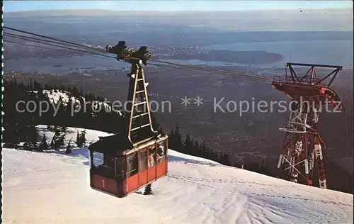 Vancouver British Columbia Grouse Mountain Skyride Kat. Vancouver