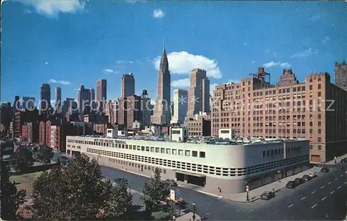 Manhattan New York Mid Manhattan skyline showing the new East Side Airlines Terminal Kat. Manhattan