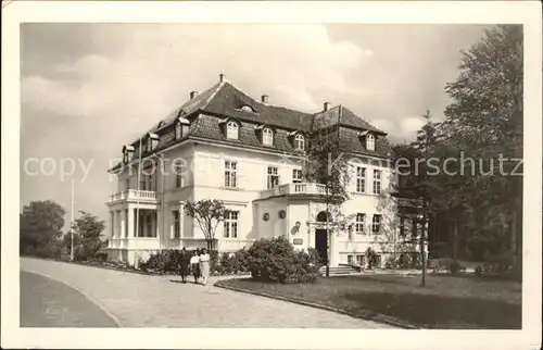 Heiligendamm Ostseebad Kur und Erholungsst?tte f?r Werkt?tige Haus Max Planck Kat. Bad Doberan