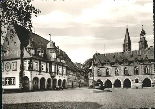 Goslar Kaiser Worth und Rathaus Kat. Goslar