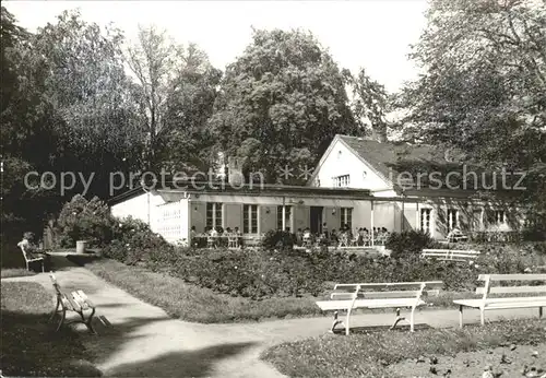 Putbus Ruegen Konsum Gaststaette Rosencafe Kat. Putbus