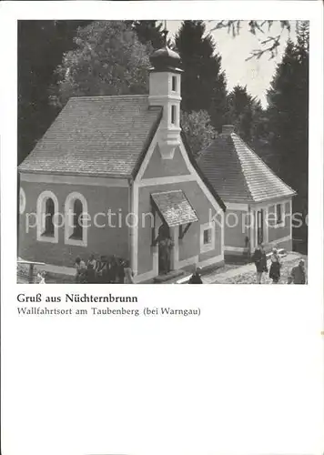 Nuechternbrunn Wallfahrtskirche Kat. Warngau