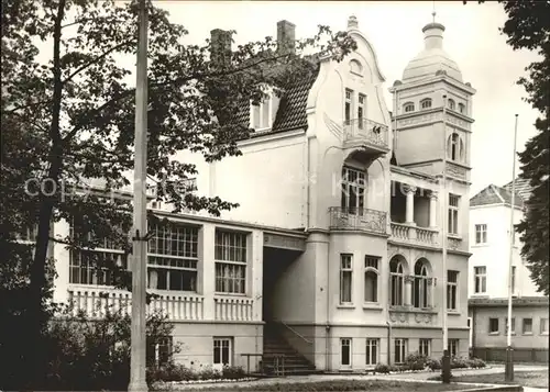 Kuehlungsborn Ostseebad FDGB Erholungsheim Pestalozzi Kat. Kuehlungsborn