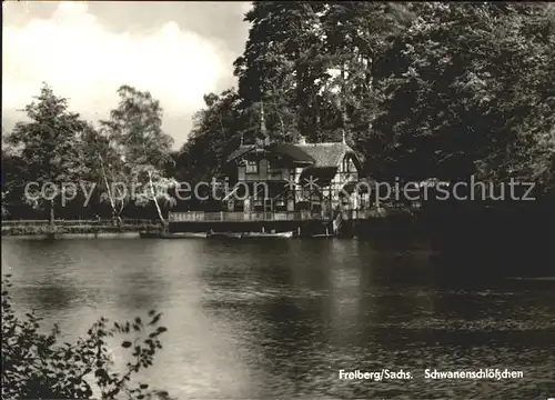 Freiberg Sachsen Schwanenschloesschen Kat. Freiberg