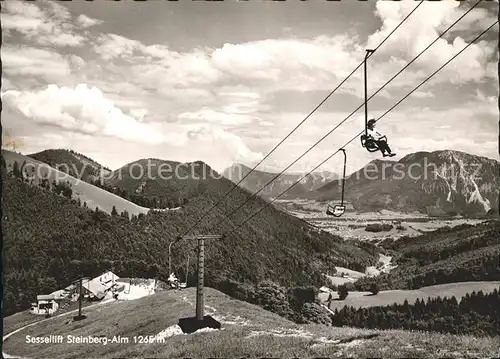Ruhpolding Steinberg Alm Sessellift Steinberg Kat. Ruhpolding
