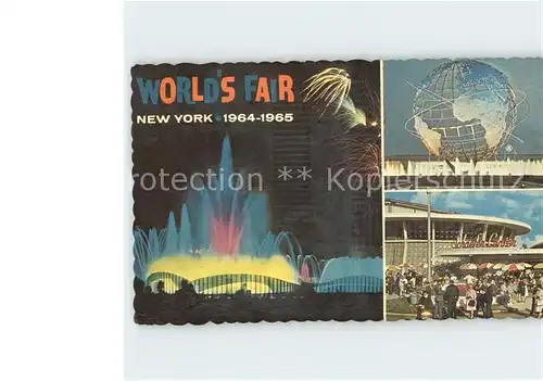 New York City Worlds Fair 64 65 / New York /