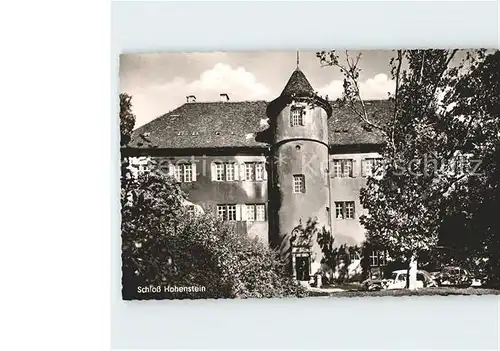 Ludwigsburg Schloss Hohenstein Kat. Ludwigsburg