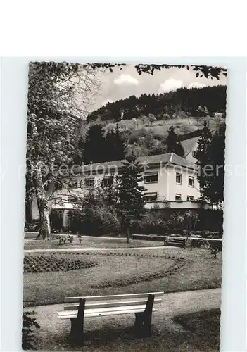 Wolfach Kurgarten Hotel Kat. Wolfach Schwarzwald