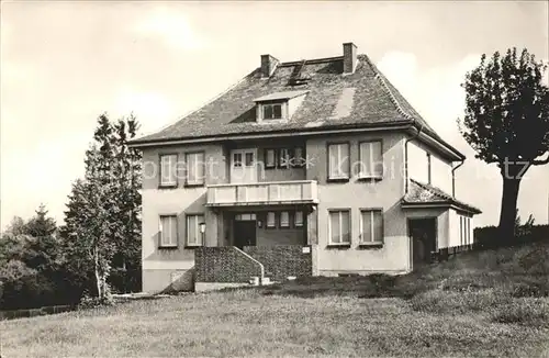 Finsterbergen Handwerkerheim Kat. Finsterbergen Thueringer Wald