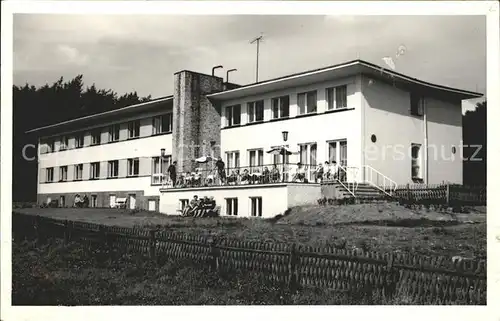 Friedrichsbrunn Harz Ferienheim Tiefbaukombinat Halle Kat. Friedrichsbrunn