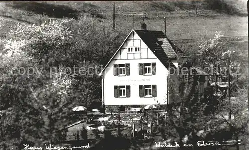 Waldeck Edersee Haus Woesemgrimd Kat. Edertal