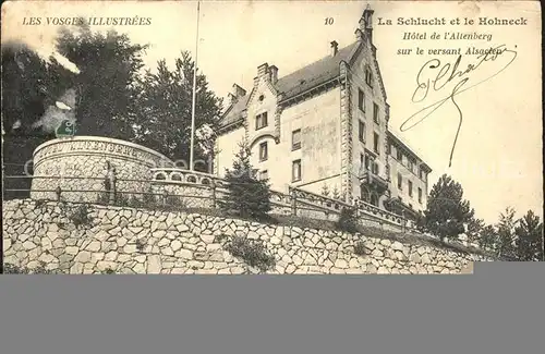 Hohneck La Schlucht Hotel de l`Altenberg Kat. Gerardmer