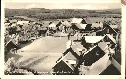 Hohegeiss Harz  Kat. Braunlage