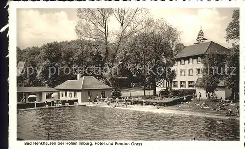 Hohenlimburg Bad Henkhausen Hotel Pension Grass Kat. Hagen