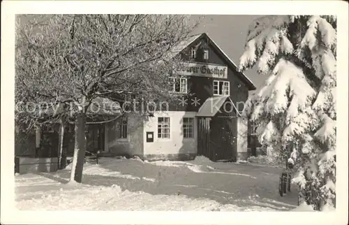 Schellerhau Oberer Gasthof Kat. Altenberg