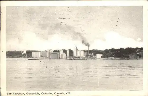 Goderich  Harbour Ontario Kat. Goderich