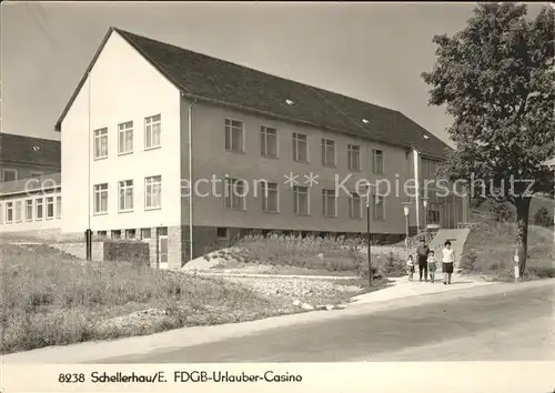 Schellerhau FDGB Urlauber Casino Kat. Altenberg