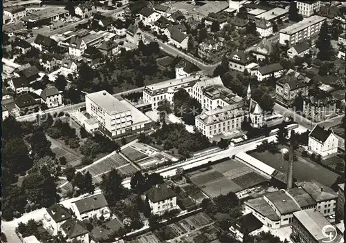 Ravensburg Wuerttemberg Fliegeraufnahme Schulschwestern Institut Kloesterle Kat. Ravensburg