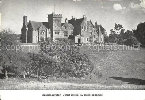 Herefordshire County of Brockhampton Court Hotel Kat. Herefordshire County of