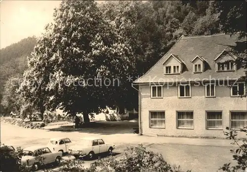 Kahla Thueringen FDGB Erholungsheim Jacques Decour Kat. Kahla Thueringen