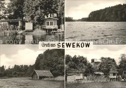 Sewekow Haeuschen am See Kat. Wittstock