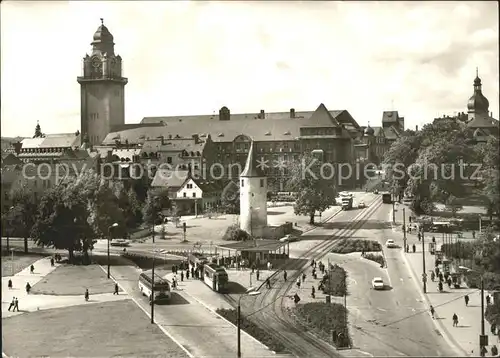 Plauen Vogtland Otto Grorewohl Platz Kat. Plauen