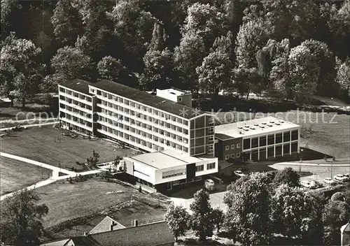 Aulendorf Parksanatorium Fliegeraufnahme Kat. Aulendorf