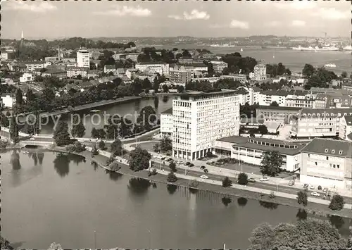 Kiel Blick vom Rathaus Kat. Kiel