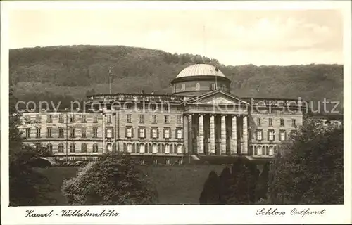 Kassel Schloss Ostfront Kat. Kassel