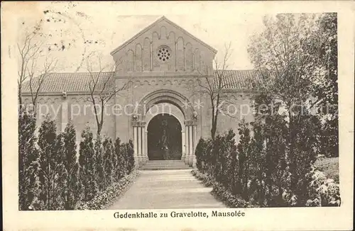Gravelotte Moselle Gedenkenhalle Kat. Gravelotte