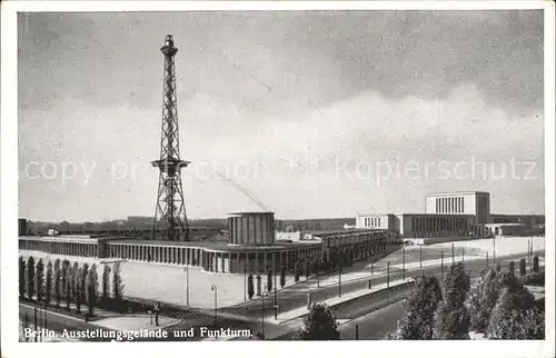 Berlin Funkturm Kat. Berlin