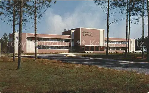 Milledgeville Georgia Baldwin County Hospital Kat. Milledgeville