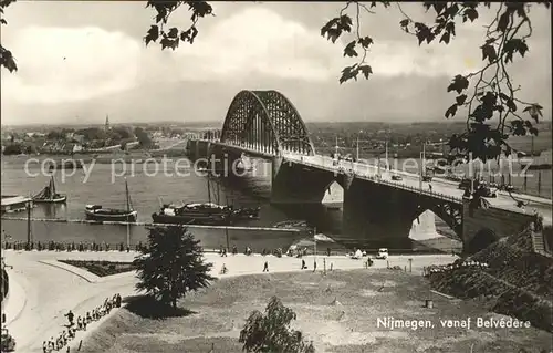 Nijmegen Bruecke Kat. Nimwegen Nijmegen