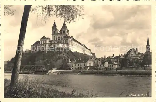 Melk Donau Schloss Kat. Melk Wachau